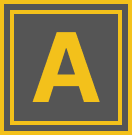 Image of Yellow Text on Gray Background