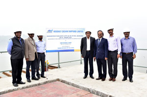 Outfitting Jetty inauguration